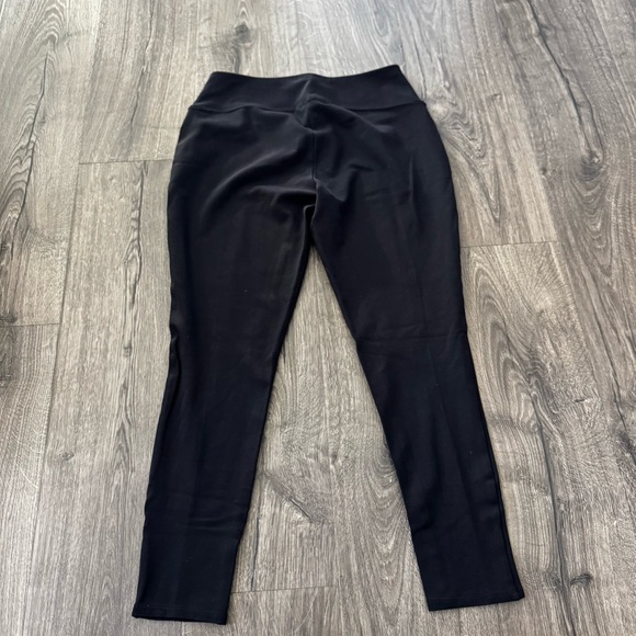 Apt. 9 Women's Classic Black Leggings seamed tummy control ponte size medium - Picture 3 of 6